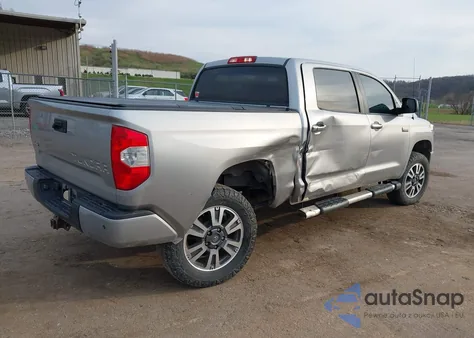 2019 Toyota Tundra Platinum 5.7L V8 из США, поврежденный, VIN 5TFAY5F11KX848702